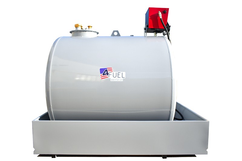 Diesel Tank skid-mounted 838 gallons